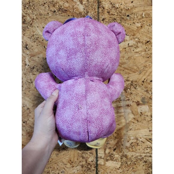 Doodle Bear Pink Plush With Pacifier - Picture 2 of 2